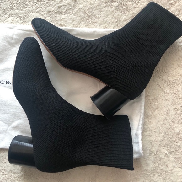 VINCE
Tasha Rib-Knit Cylinder Heel Sock Booties ( only used once, look like new) - Picture 2 of 5